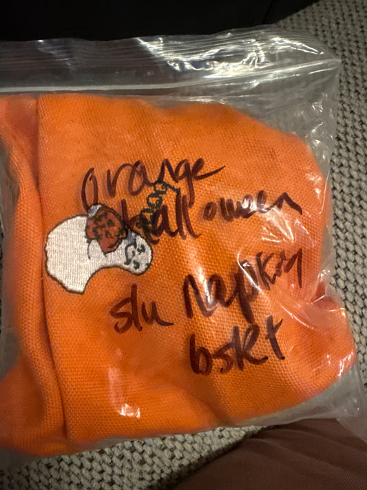 Longaberger napkin liner in orange