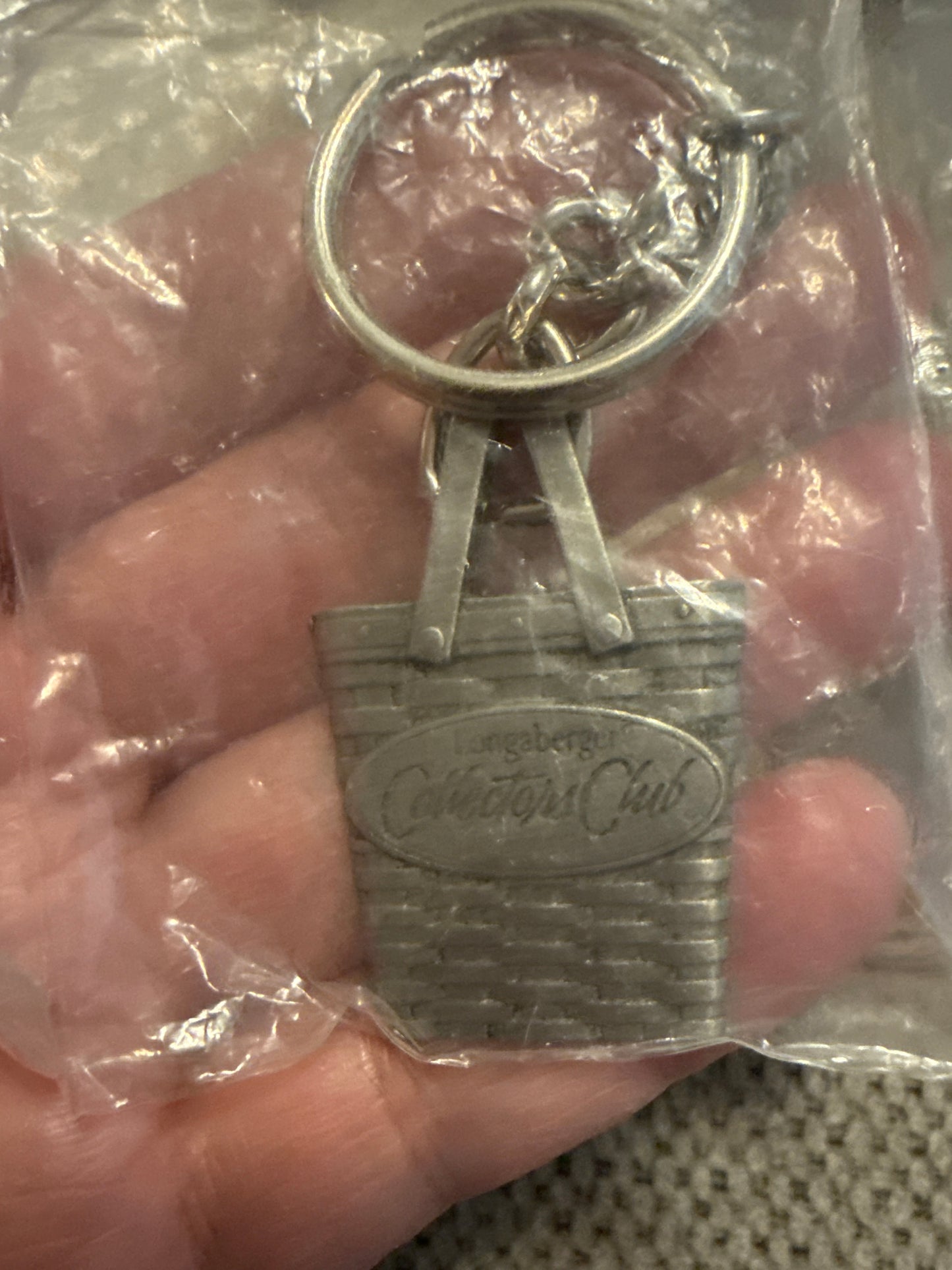 Longaberger collectors club key chain