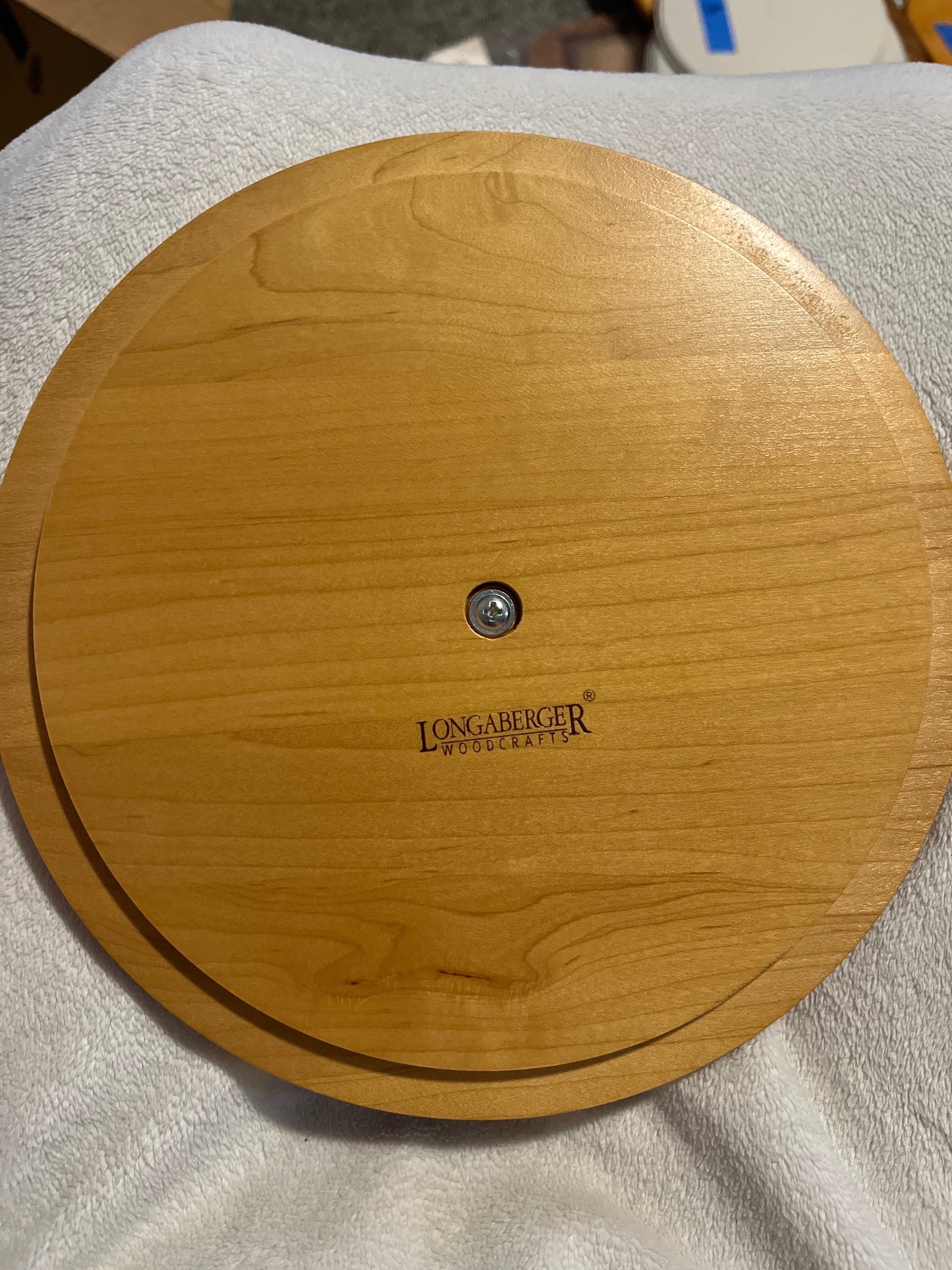 Longaberger 9” round lid