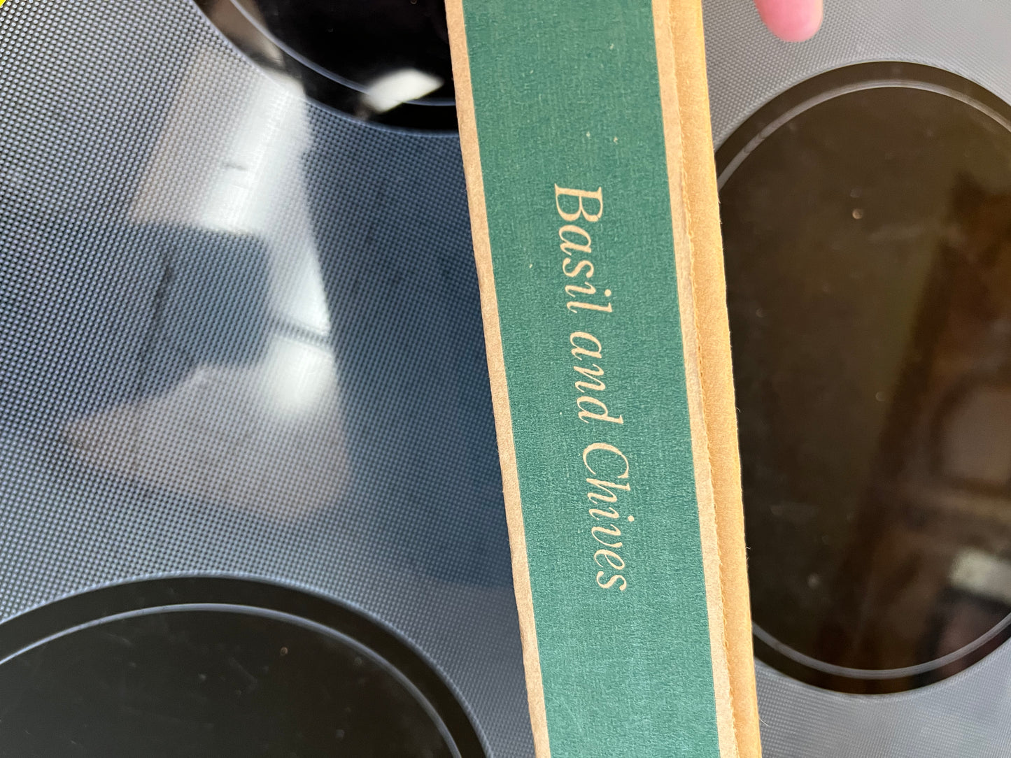 Longaberger basil & chives Greenhouse