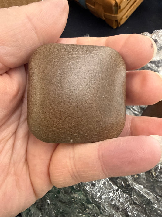 Longaberger large brown knob