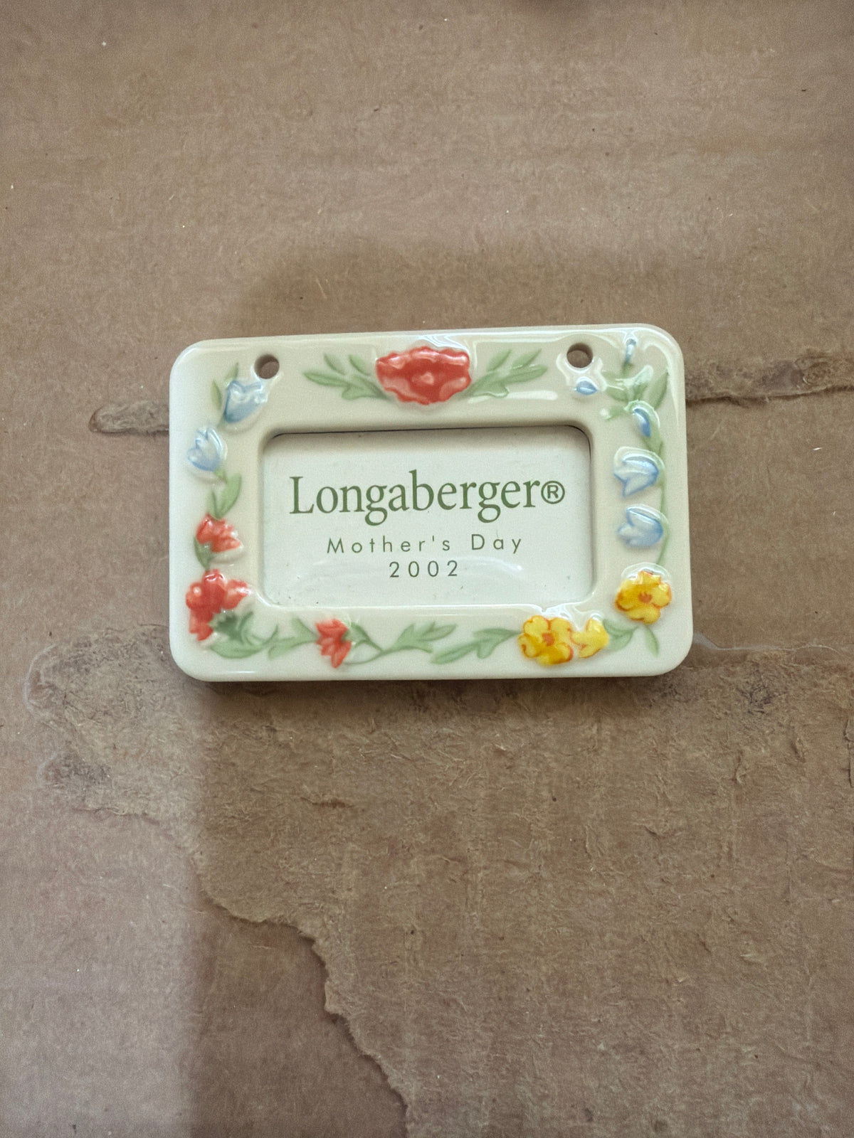 Longaberger 2002 Mother’s Day Tie-on