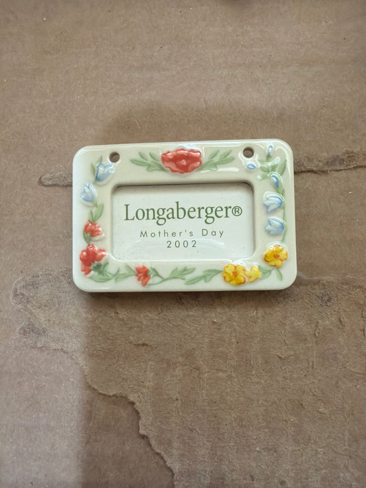 Longaberger 2002 Mother’s Day Tie-on