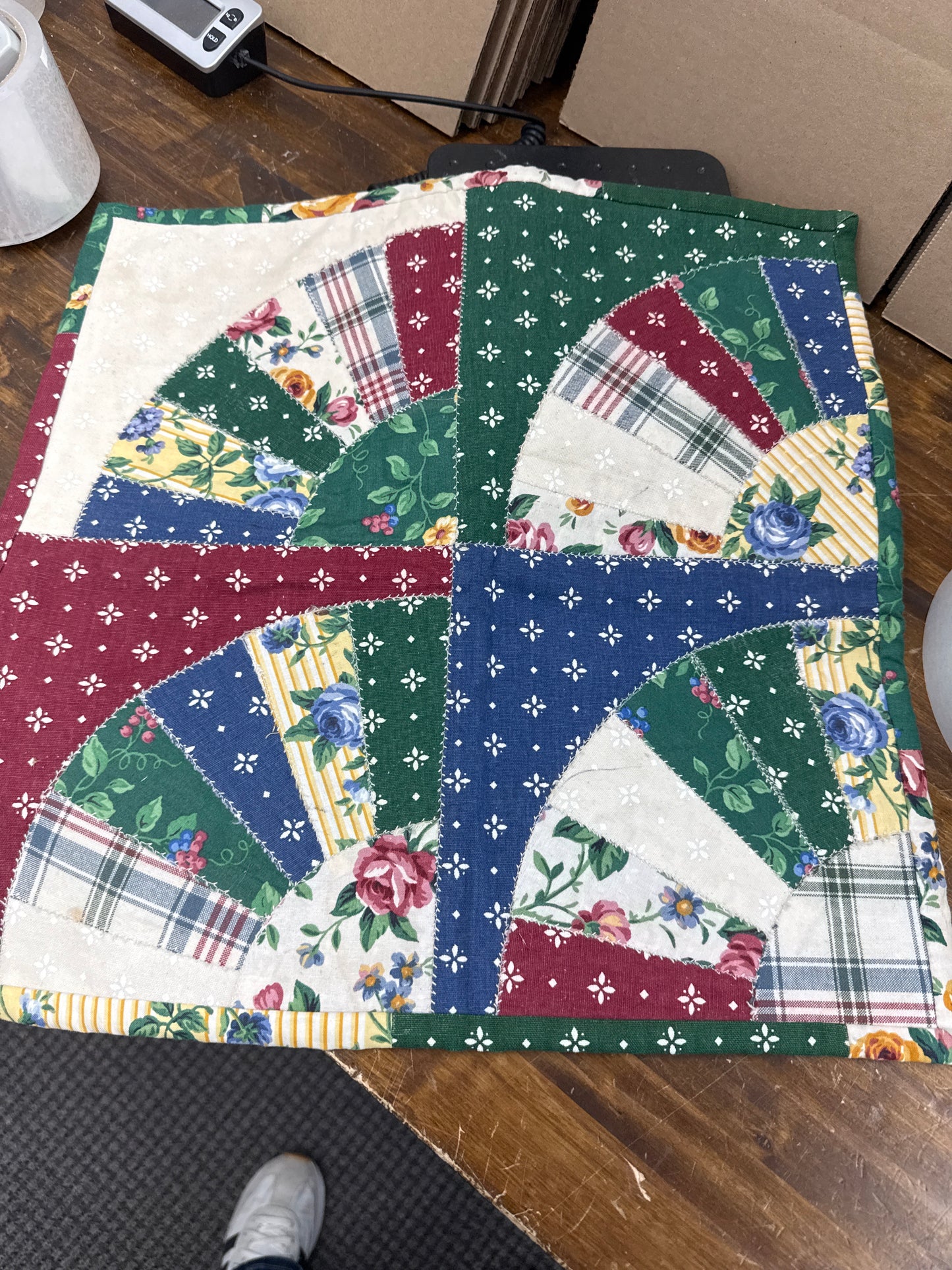 Homestead 17” square quilt decor