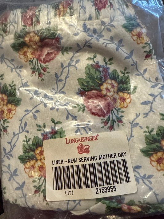 Longaberger new serving liner in Mother’s Day