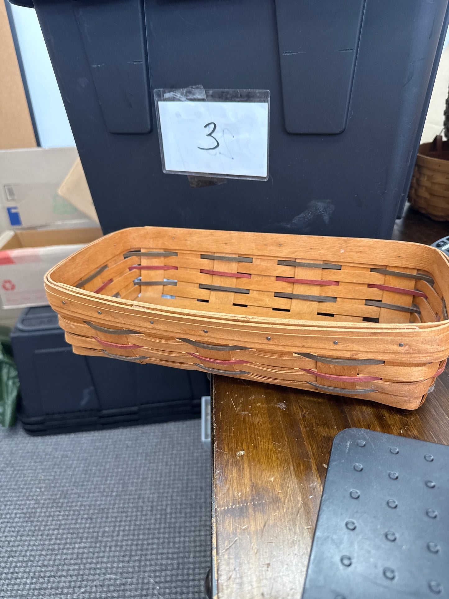 Longaberger bread basket
