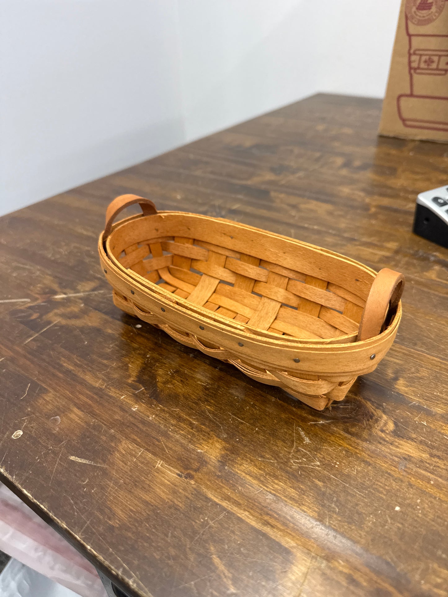 Longaberger lavender basket