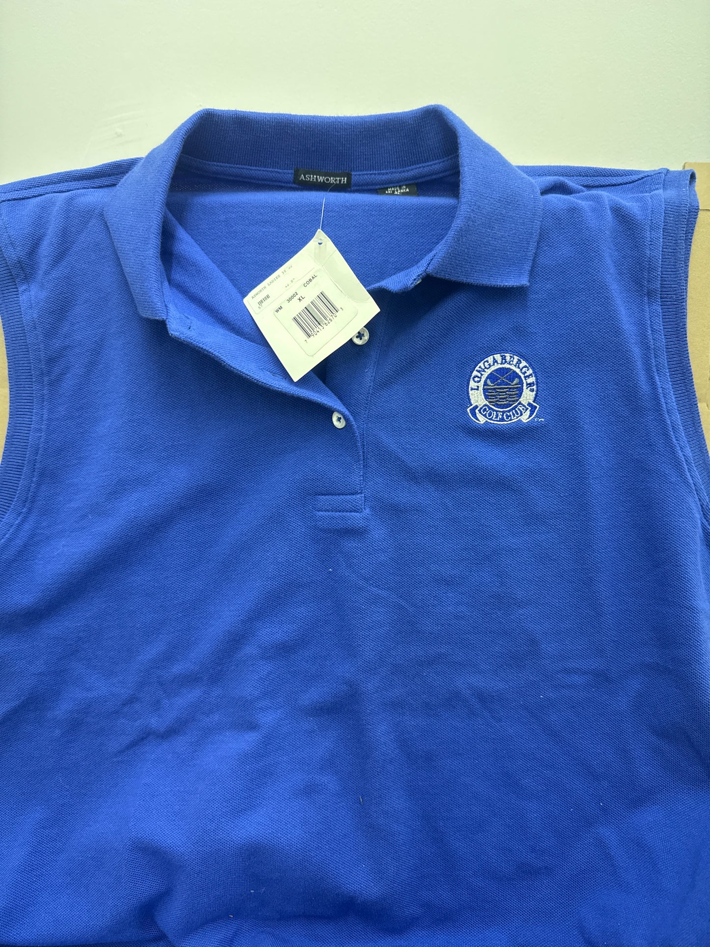 Longaberger golf club sleeveless shirt -size xl