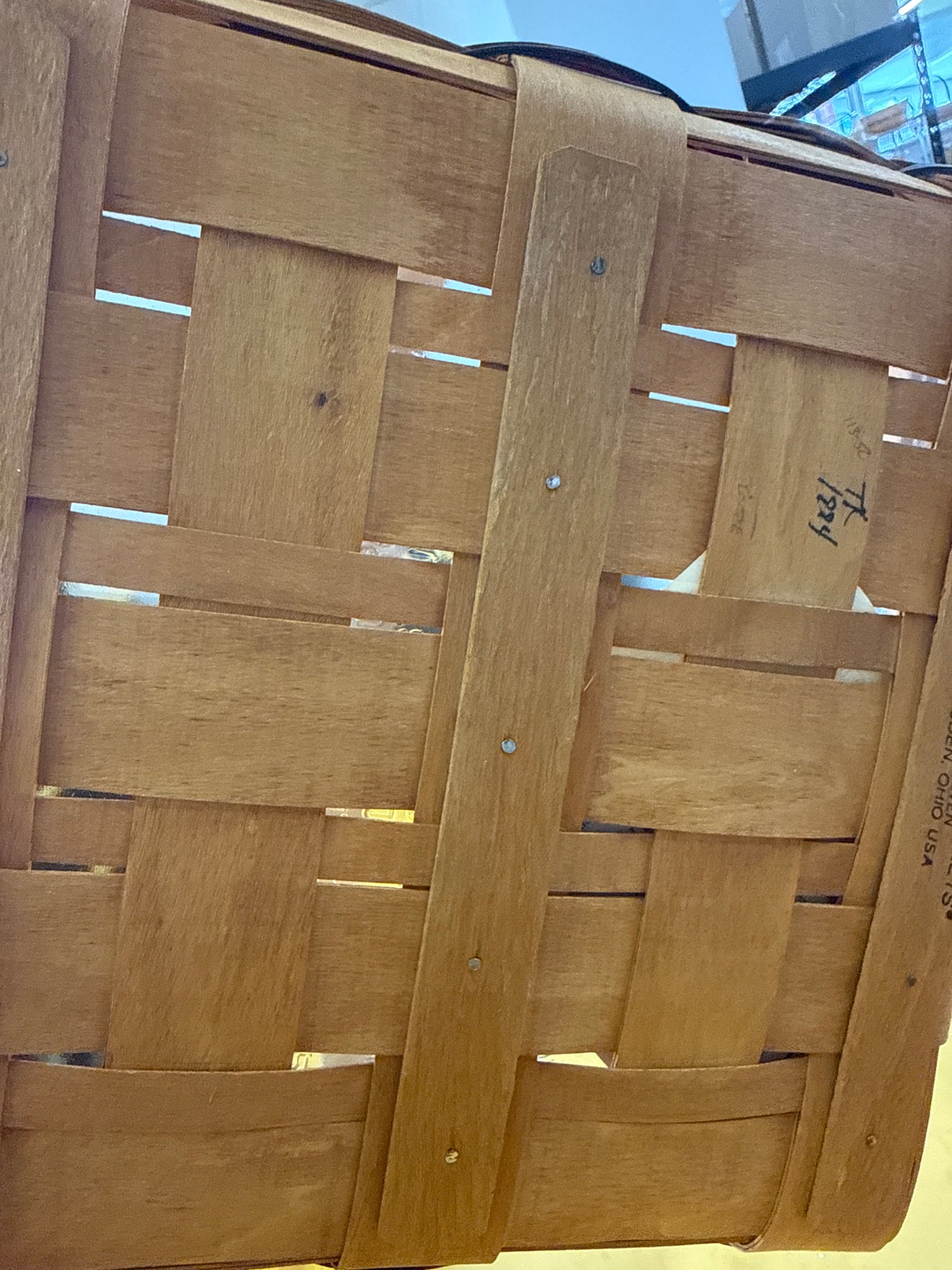 Longaberger pie basket with protector