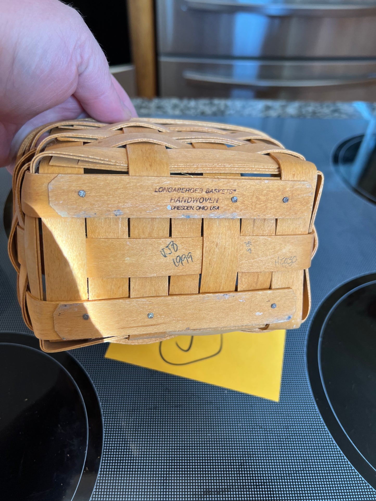 Longaberger Small key basket