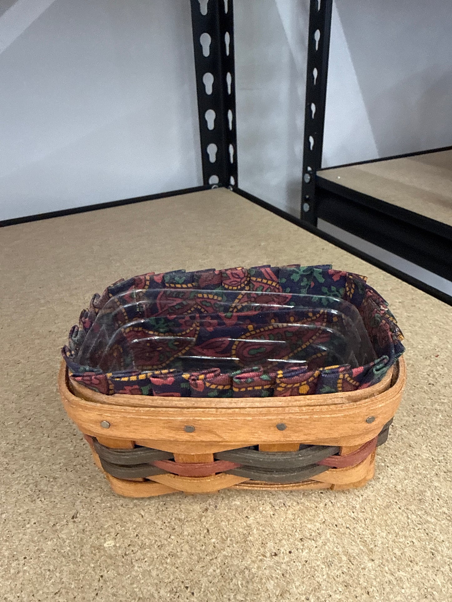 Longaberger Father’s Day business card basket