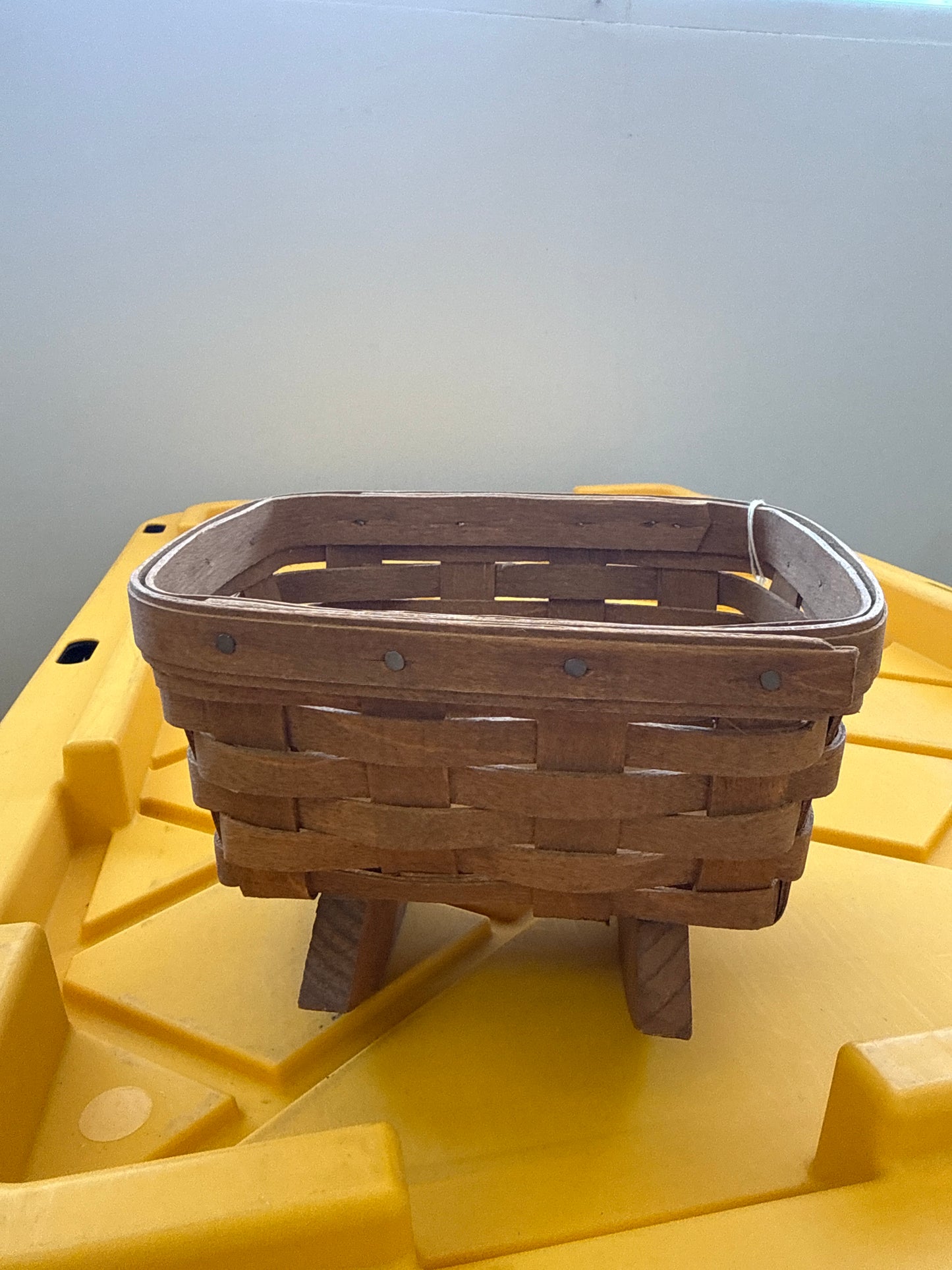 Longaberger mini cradle basket