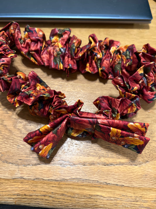 Longaberger medium garter in fall foliage