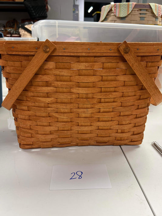 Longaberger Magazine Basket with Protector