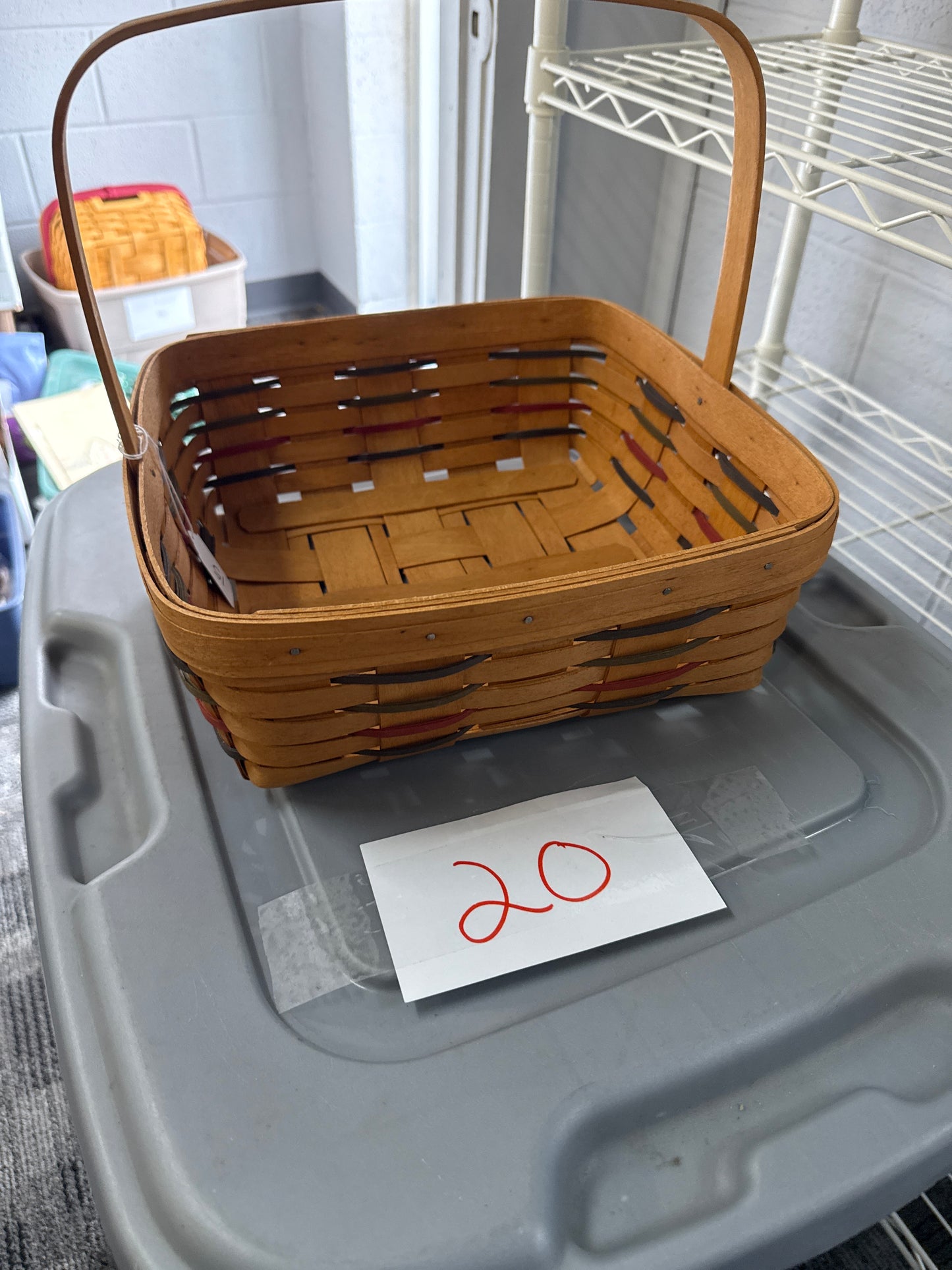 Longaberger Shades of Autumn Pie Basket