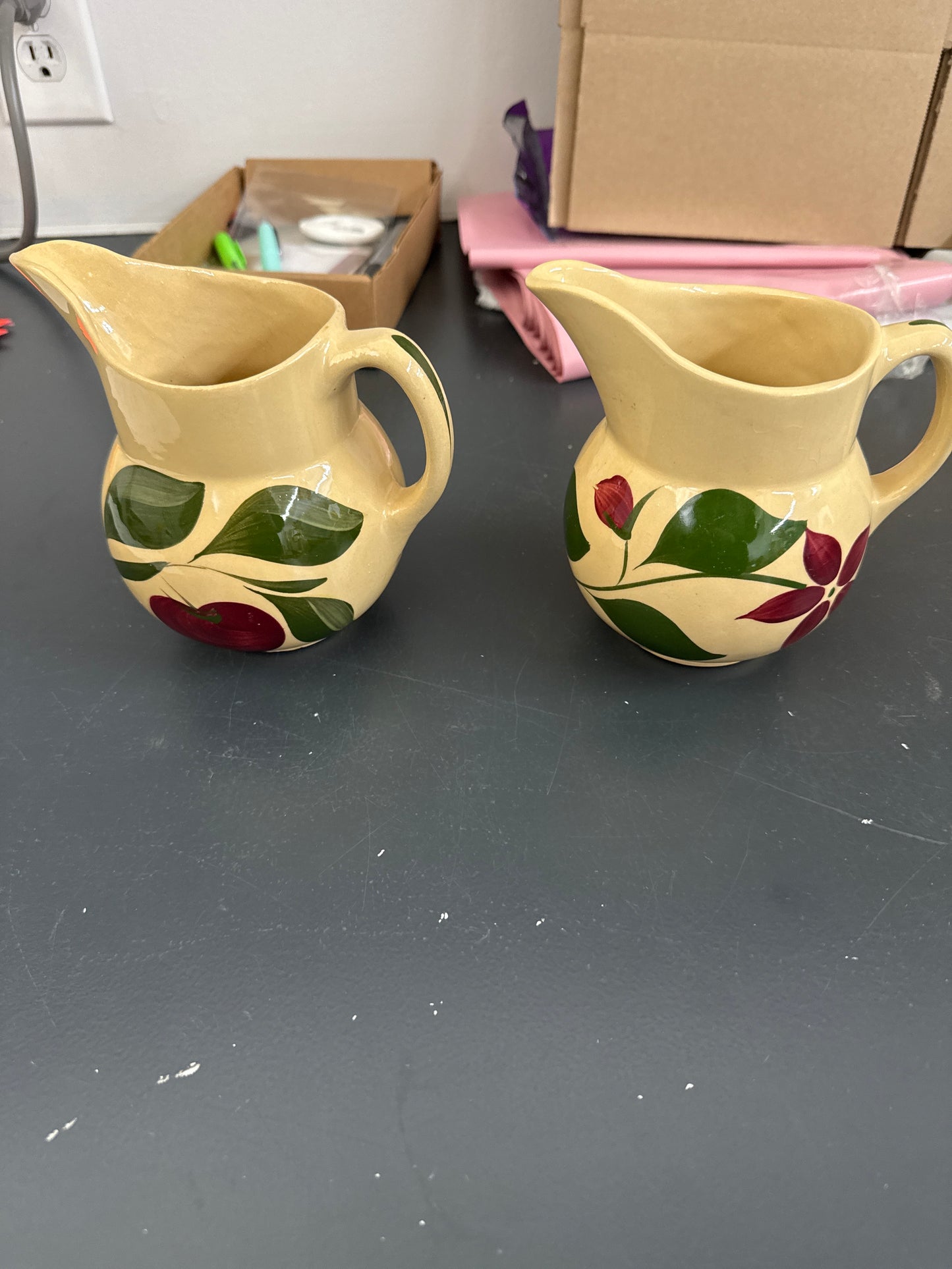 Watts ware creamers