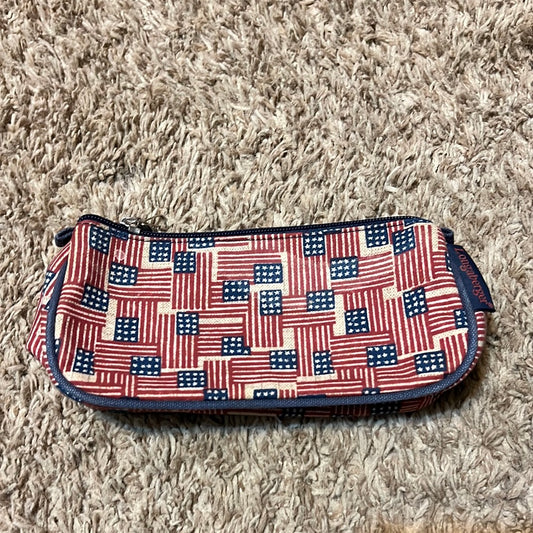 Longaberger zippered pouch in old glory