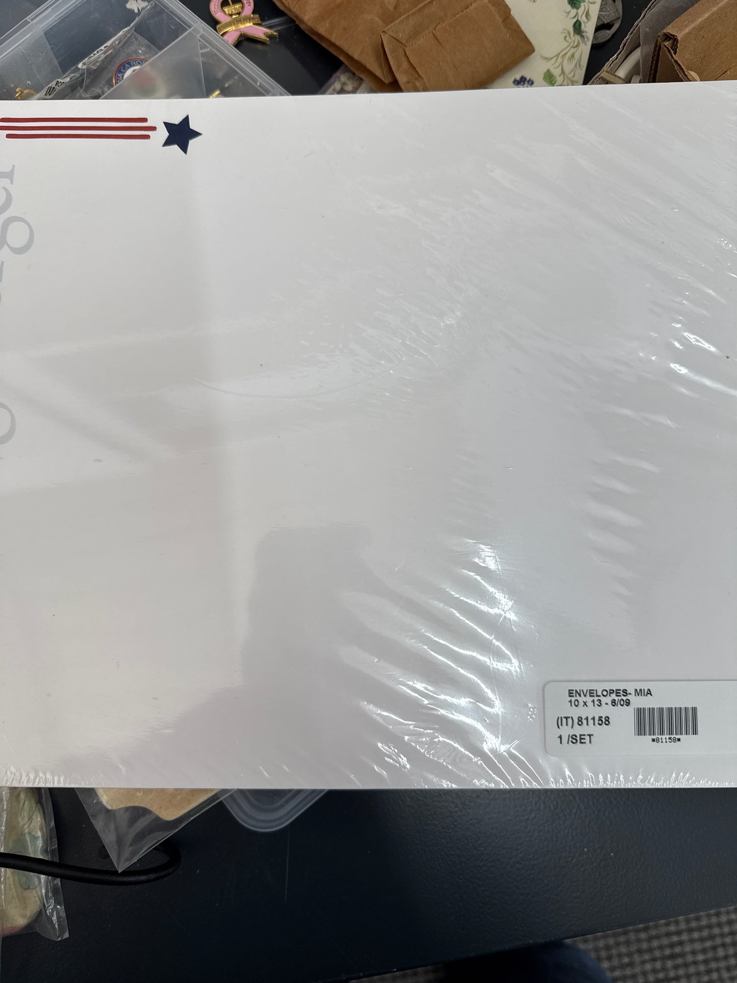 Longaberger 10x13 envelopes