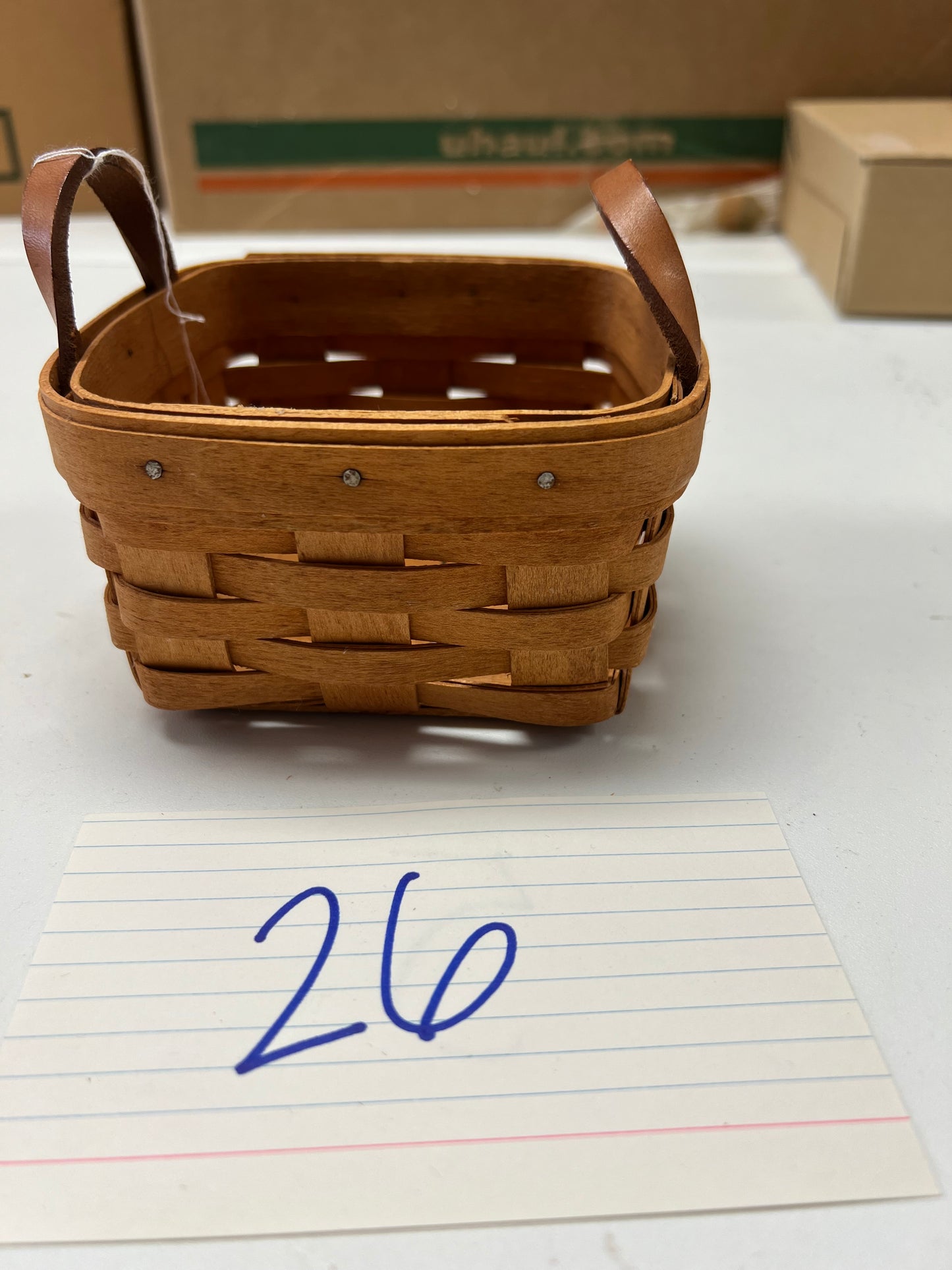 Longaberger sweet basil basket