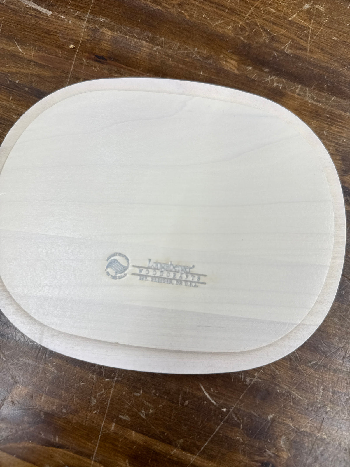 Longaberger 2008 horizon of hope lid ( attachment is faded and needs to be re-attached)