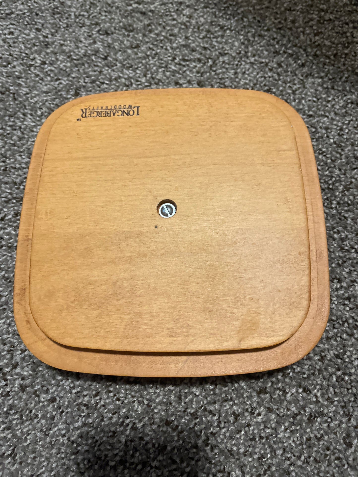 Longaberger 8” square lid