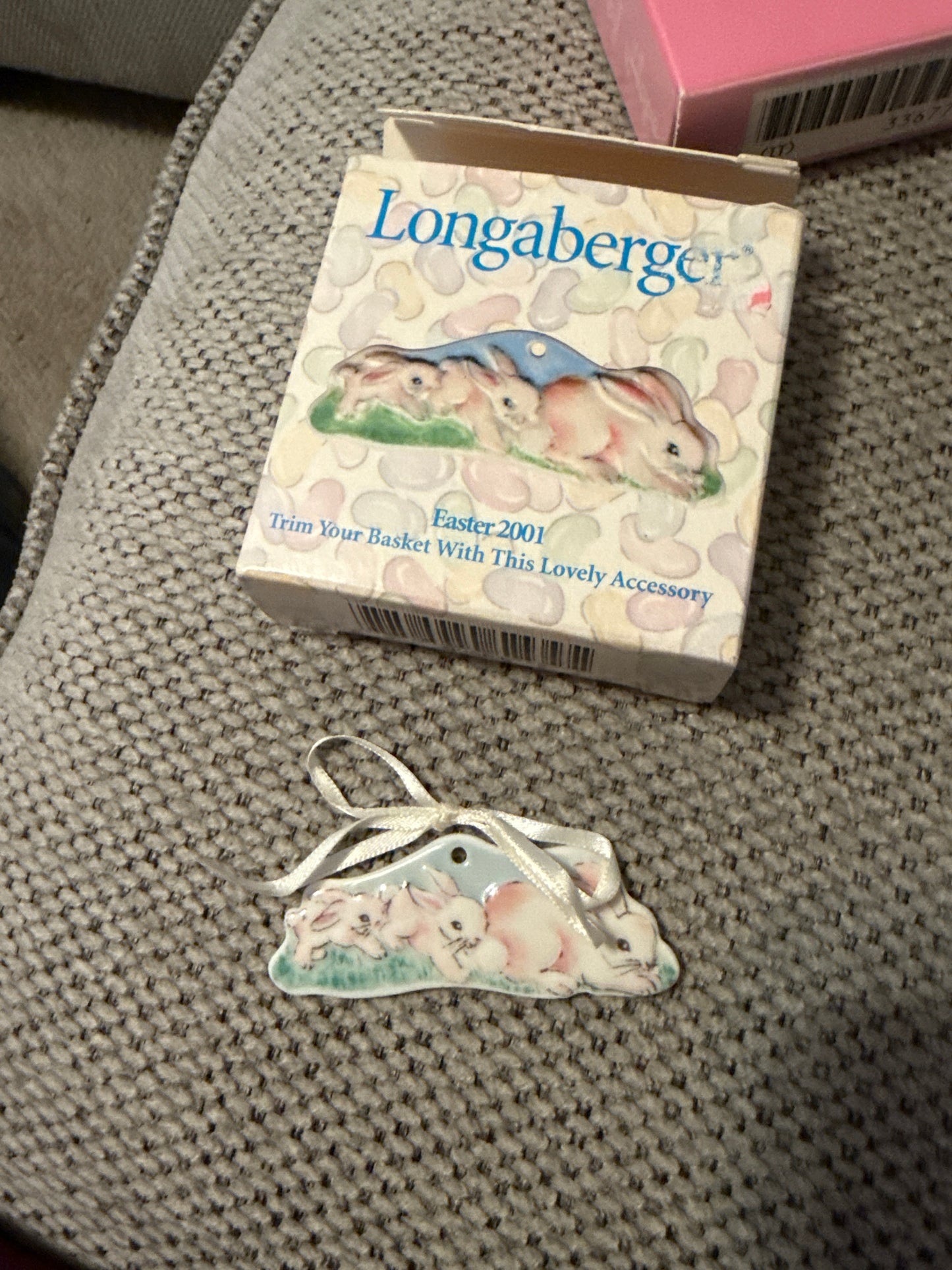 Longaberger Easter 2001 tie on