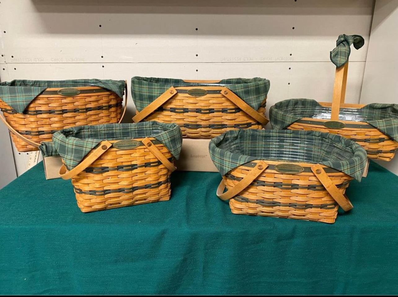 Longaberger traditions basket set (all five)