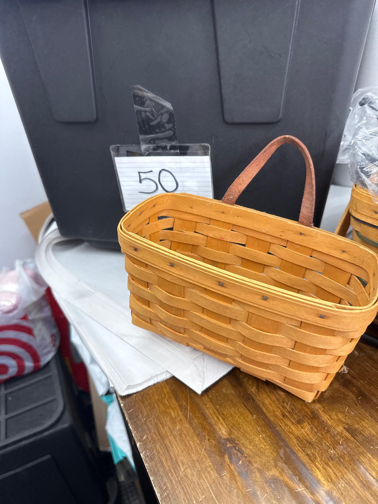 Longaberger medium key basket