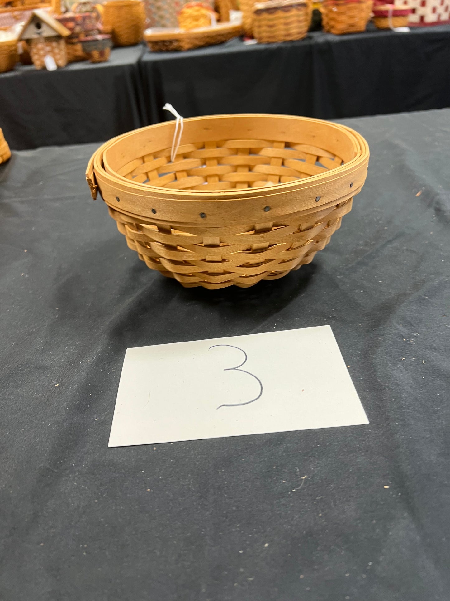 Longaberger 5” bowl basket