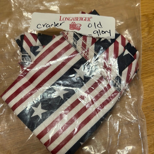 Longaberger cracker liner in all American