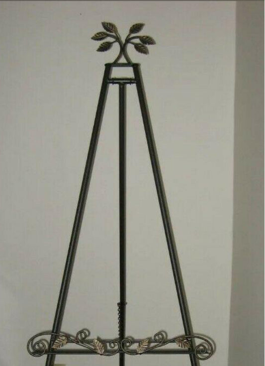 Longaberger bronze leaf floor easel