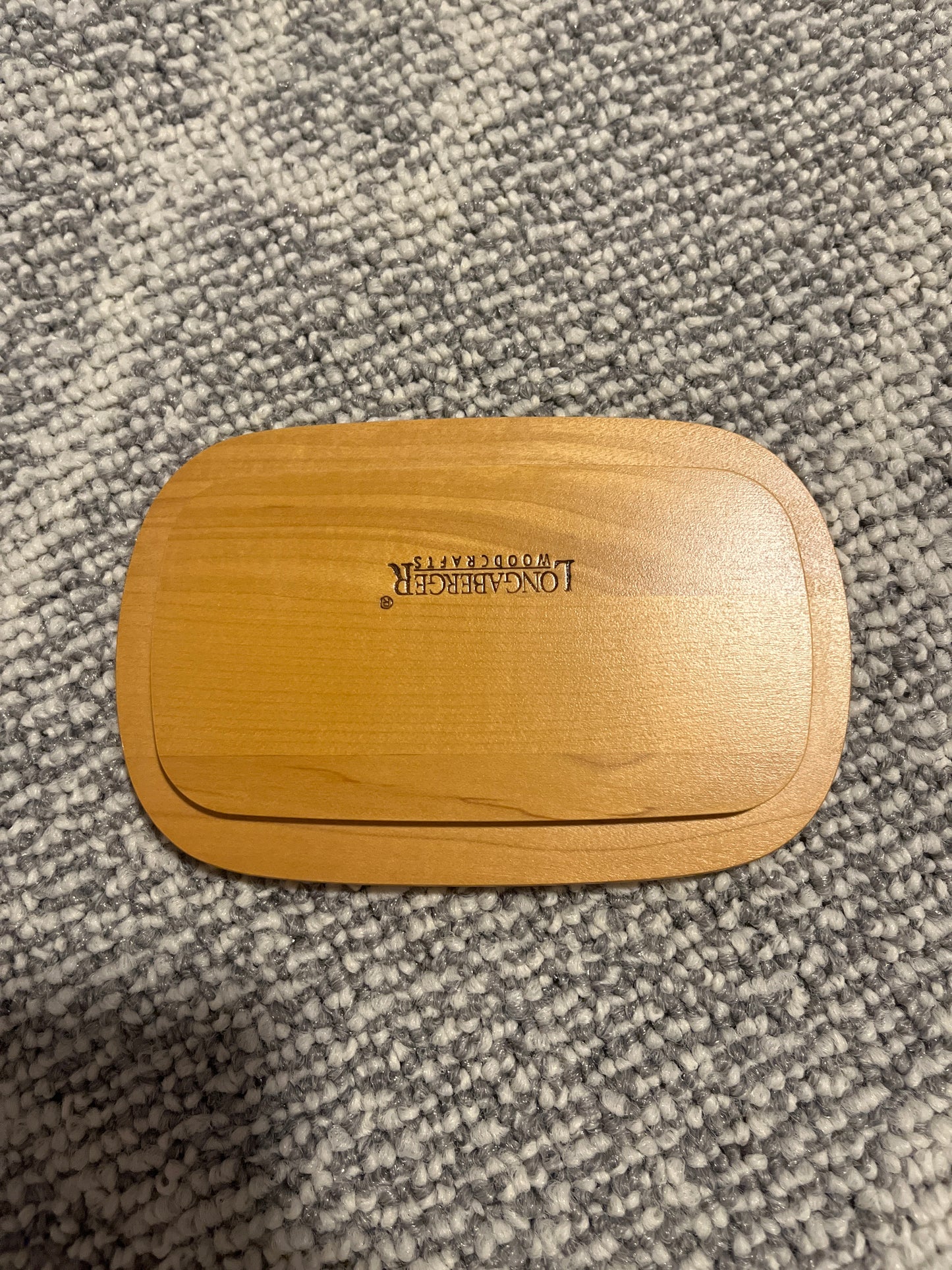 Longaberger 2001 Inaugural lid