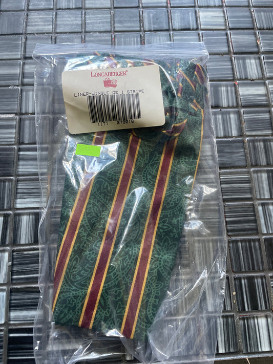 Longaberger Liner jingle oe I stripe