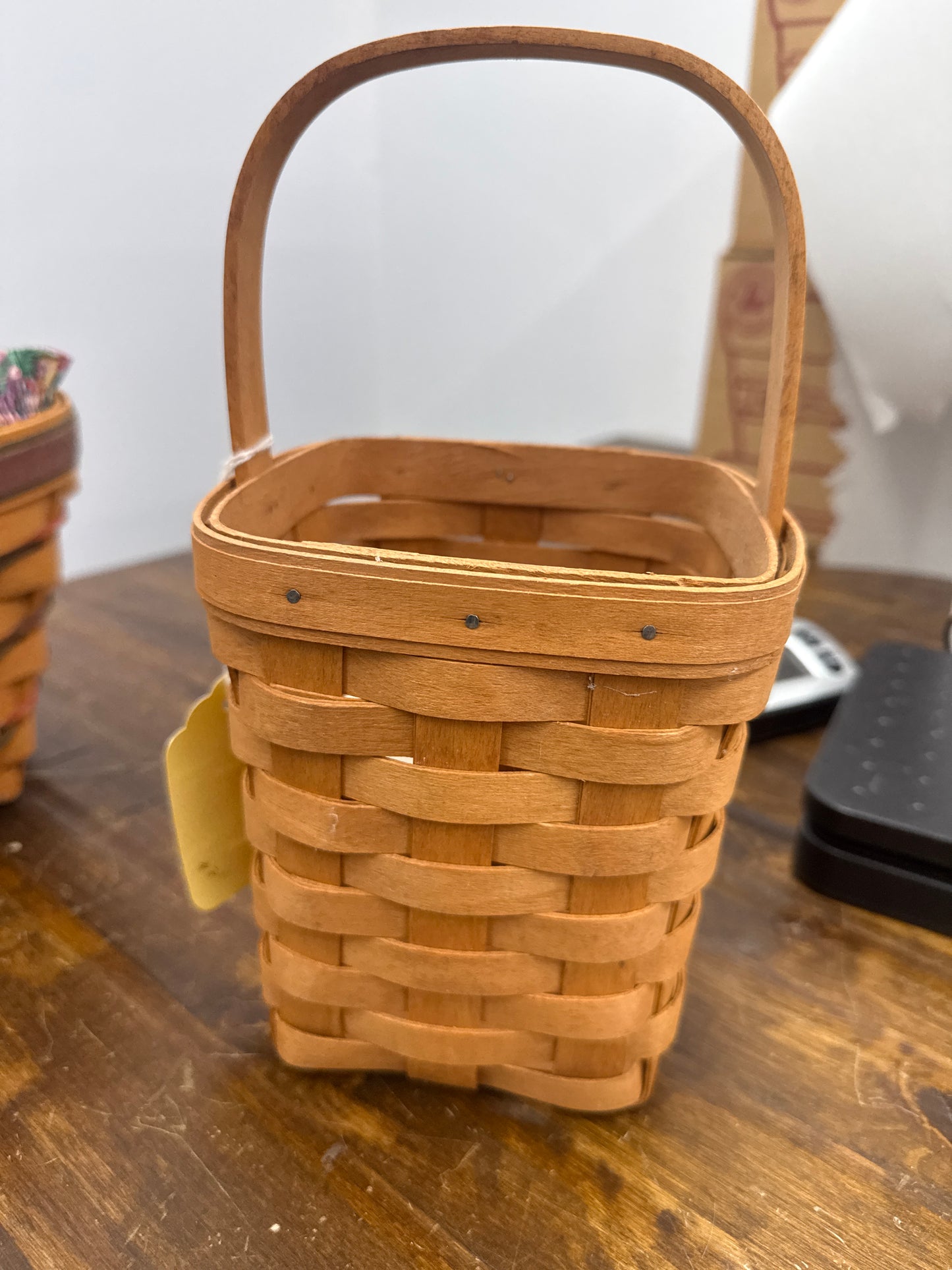 Longaberger medium peg basket