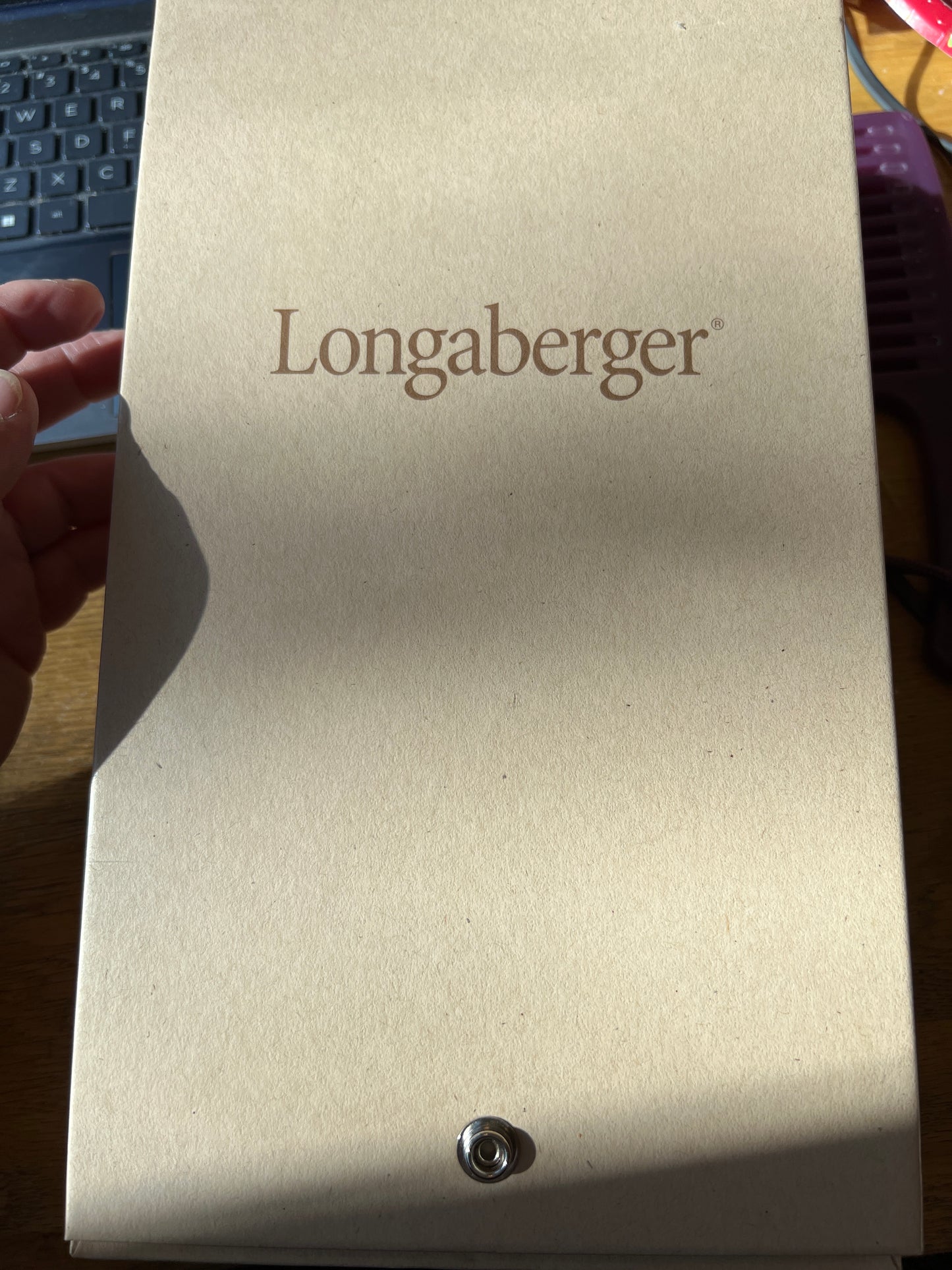 Longaberger swatch book