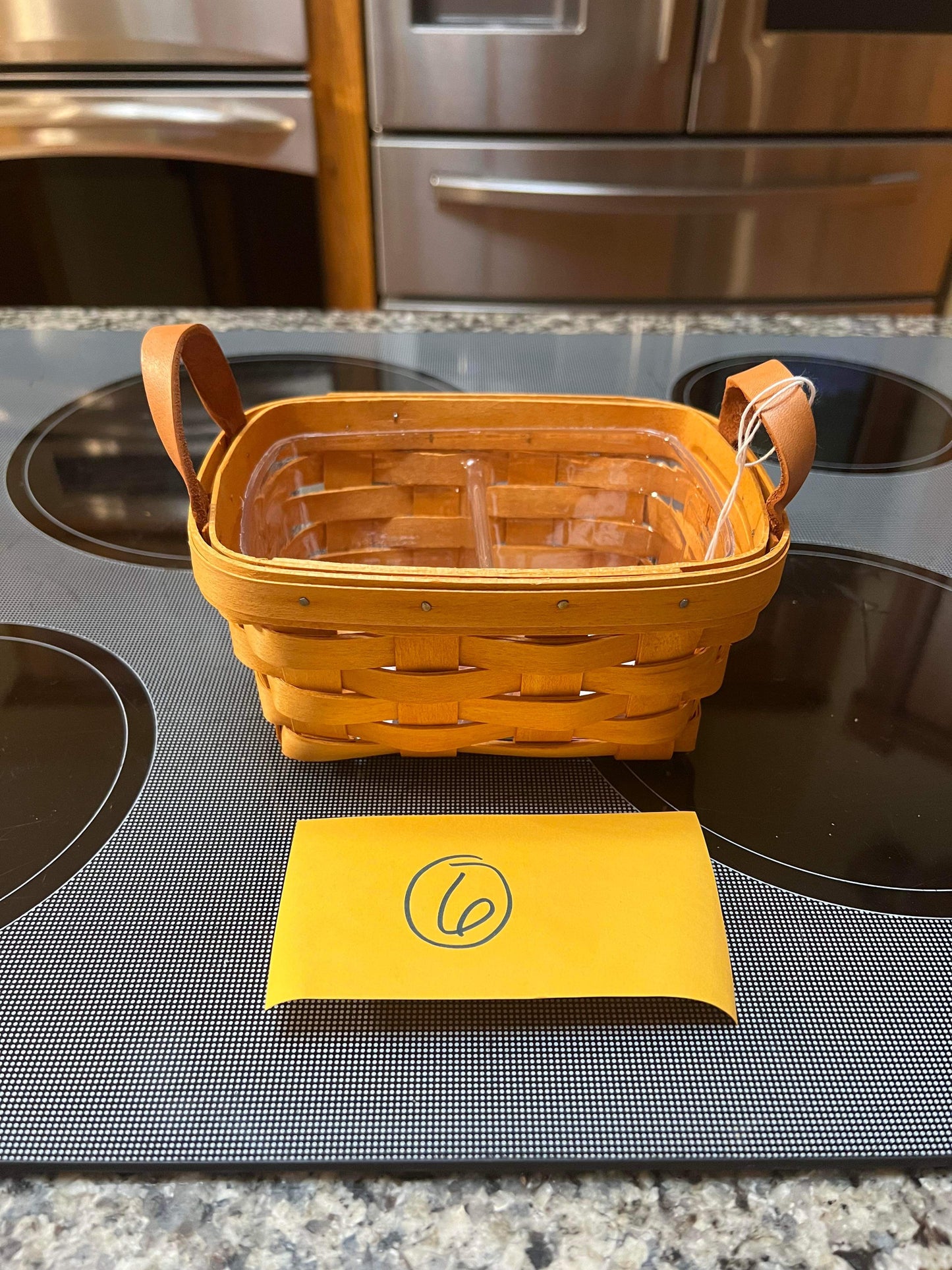 Longaberger Tea Basket with Protector