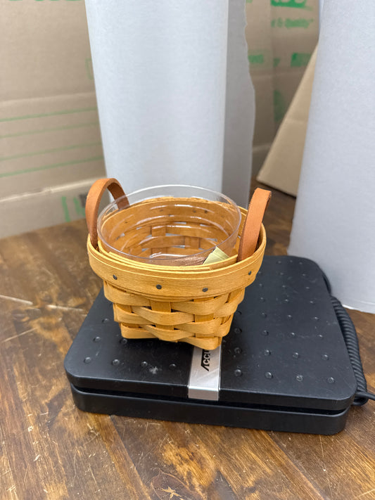 Longaberger thyme basket with protector