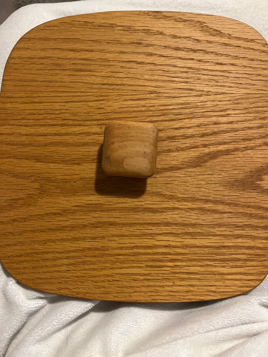 Wooden 10”x10” lid