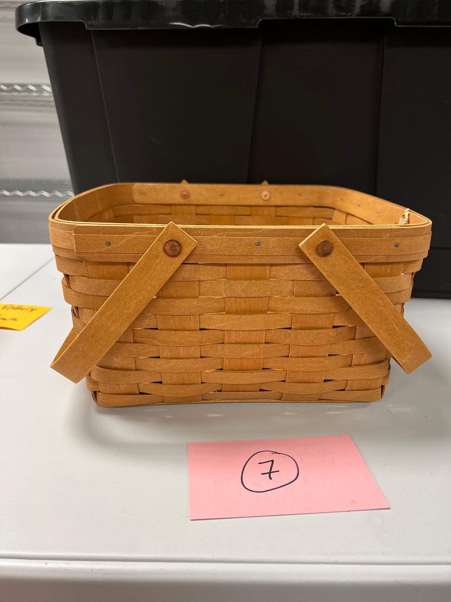 Longaberger Cake Basket with Riser