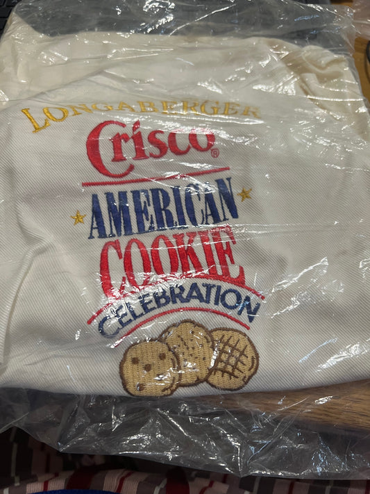 Longaberger Crisco cookie apron