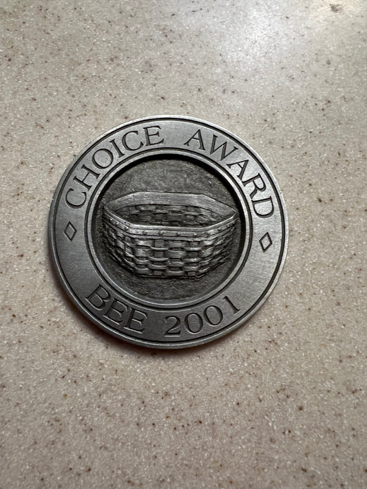 Longaberger choice award medallion