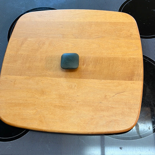 Longaberger evergreen lid green knob