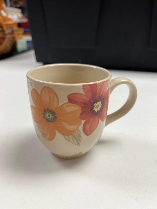 Longaberger botanical fields mug