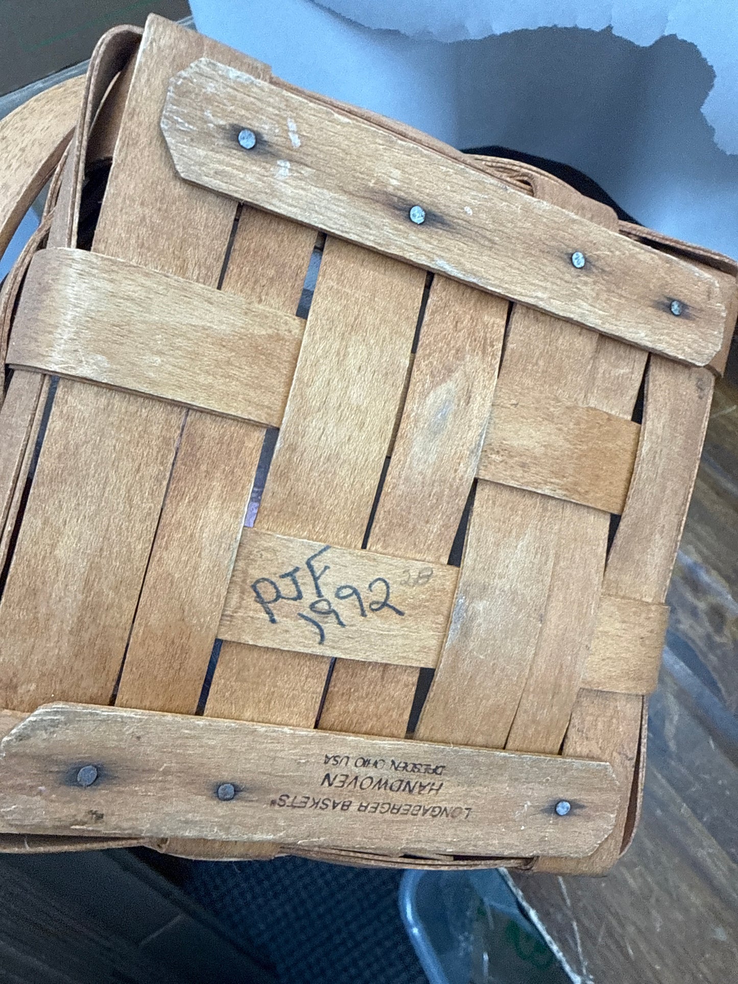 Longaberger 7” measuring basket with protector