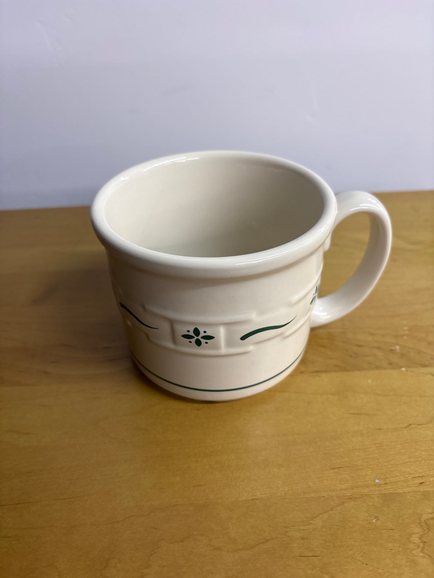 Longaberger Souper Mug in Heritage Green