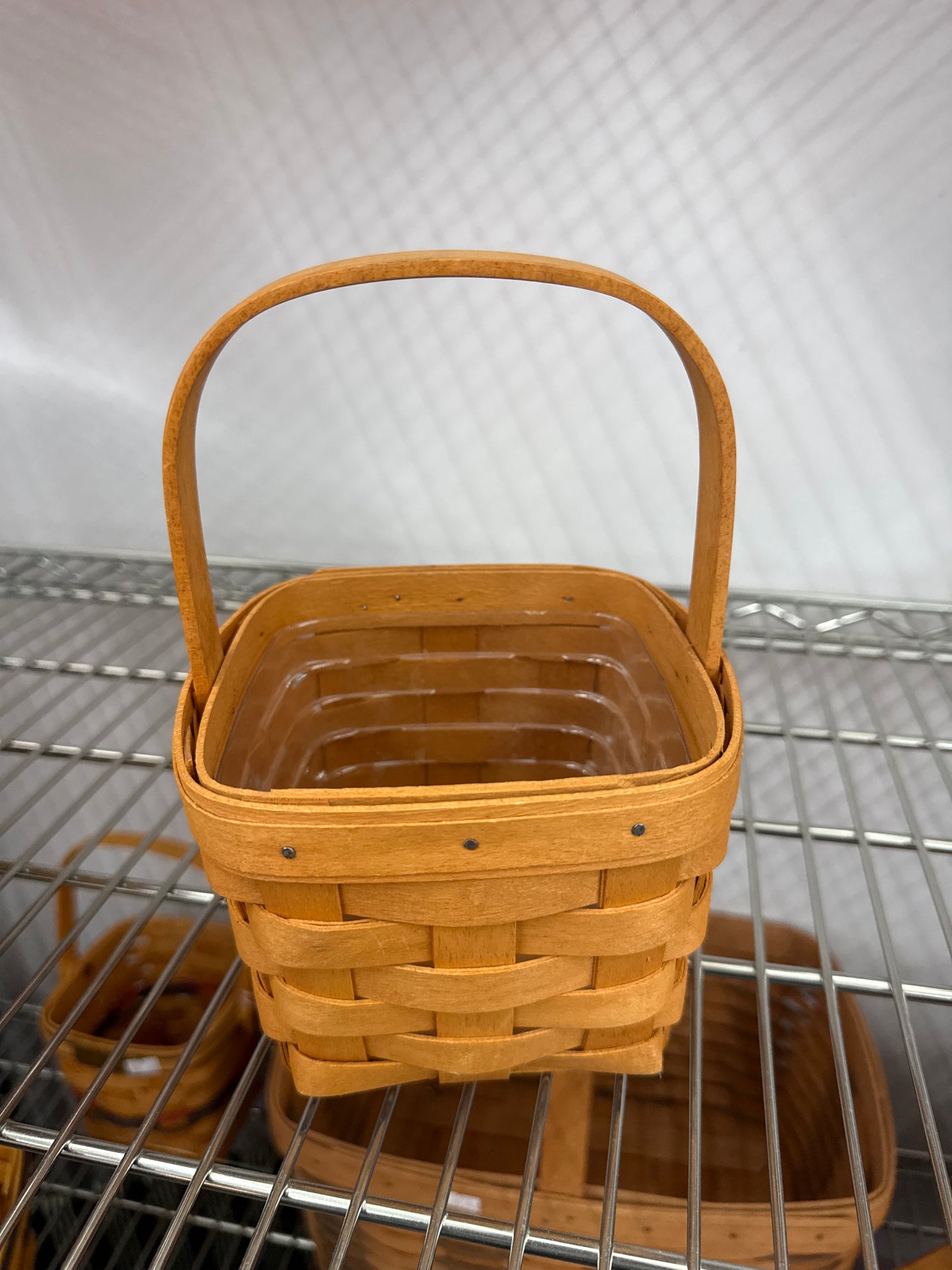 Longaberger small peg basket