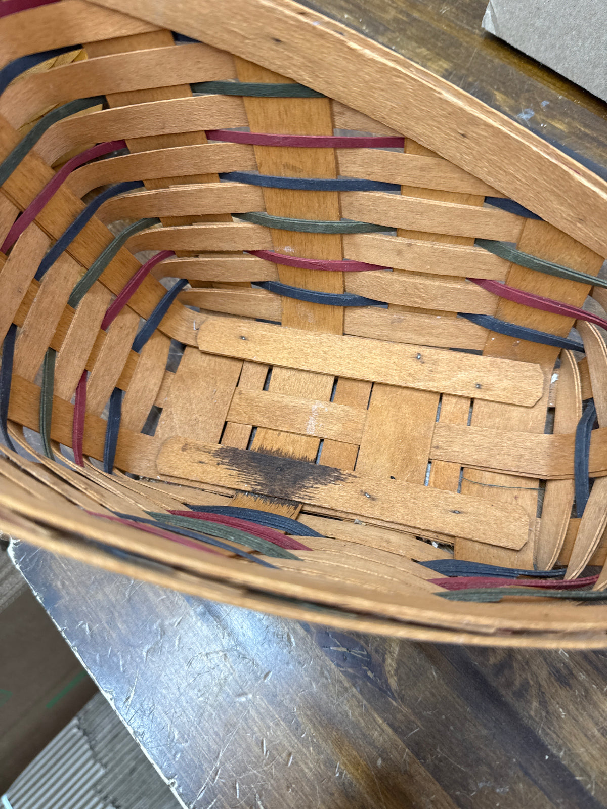Longaberger medium vegetable basket