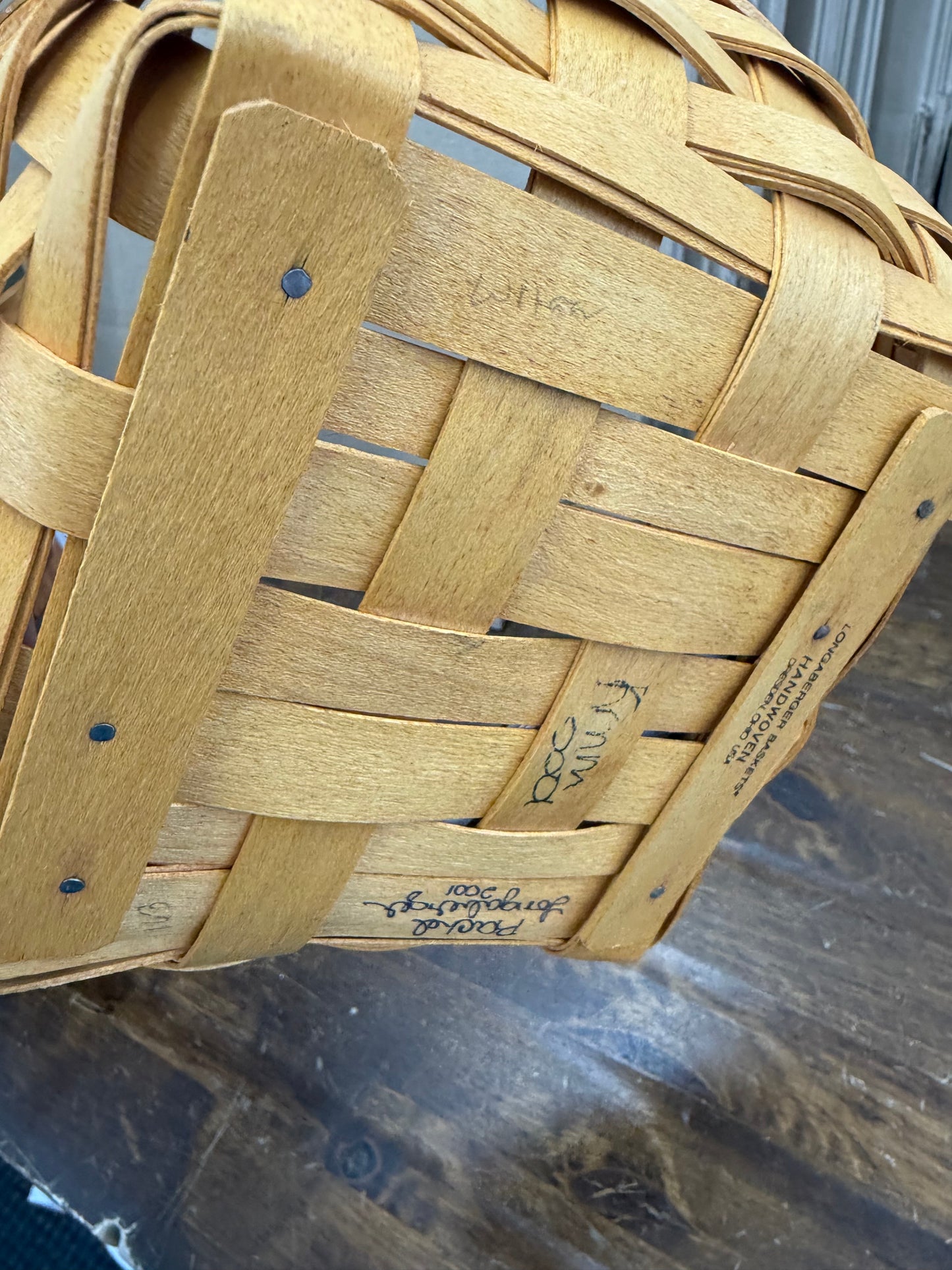 Longaberger small catchall basket