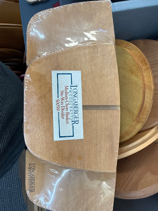 Longaberger Medium Chore 6 way Divider