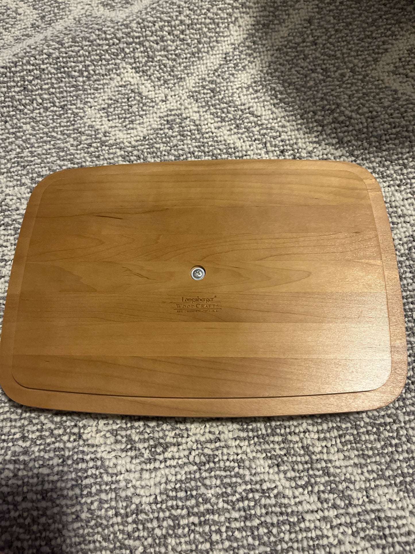 Longaberger 12”x8.25” rectangular lid